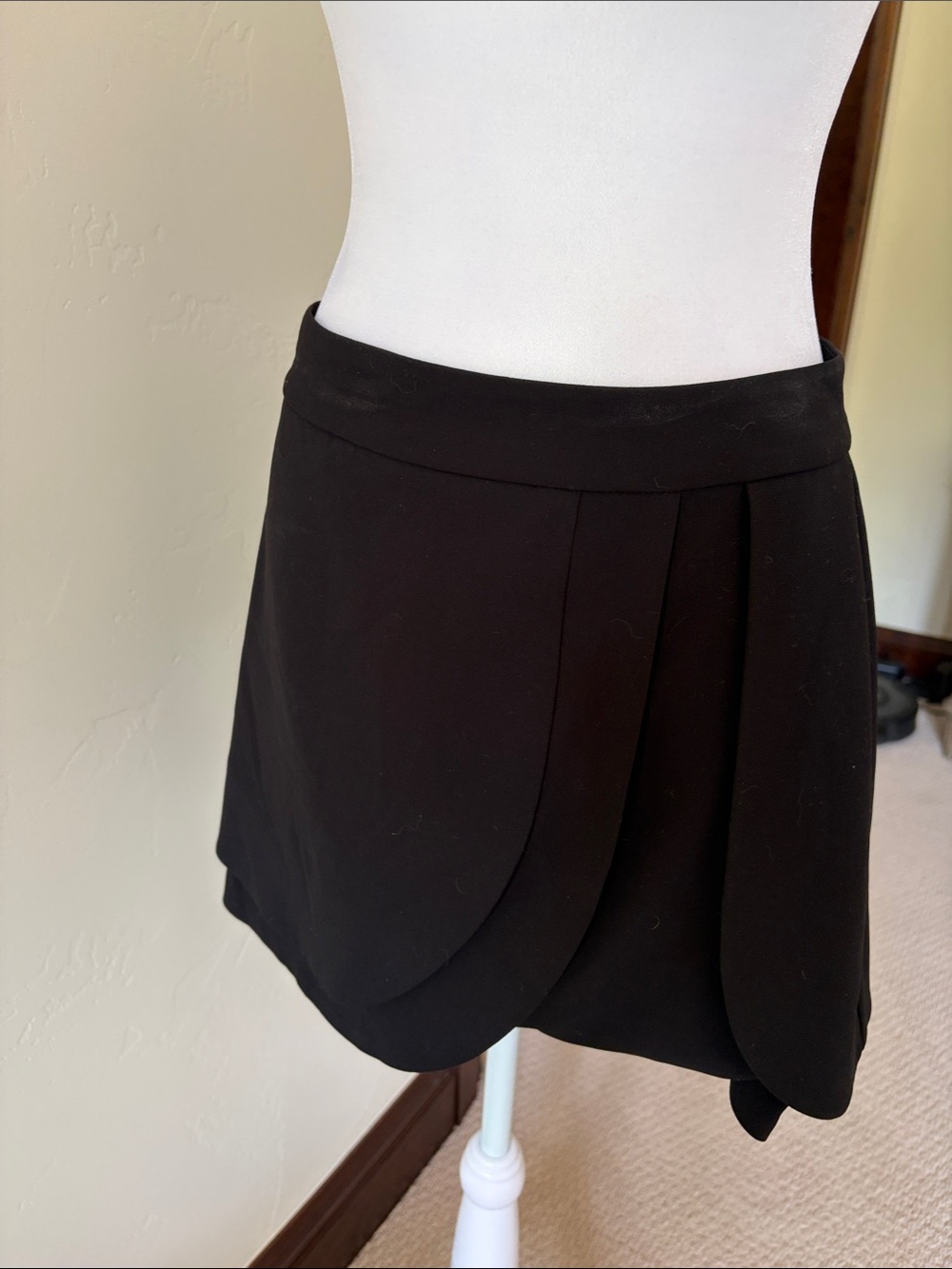 Classic Black Women’s Wrap Skirt - Picture 5 of 8